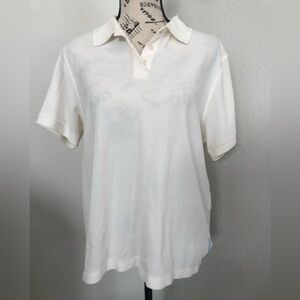 Nike White Polo Shirt Classic Design Kids 12-14